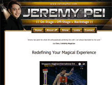 Tablet Screenshot of jeremypei.com
